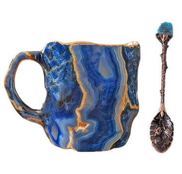 π Last day 50% OFF -2024 New Mineral Crystal Coffee Mugs