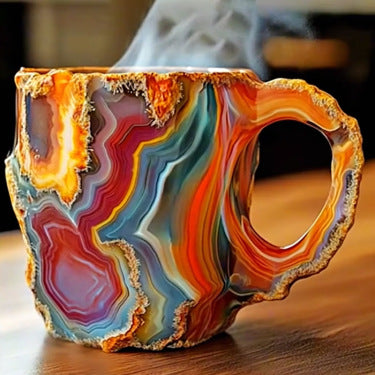 π Last day 50% OFF -2024 New Mineral Crystal Coffee Mugs