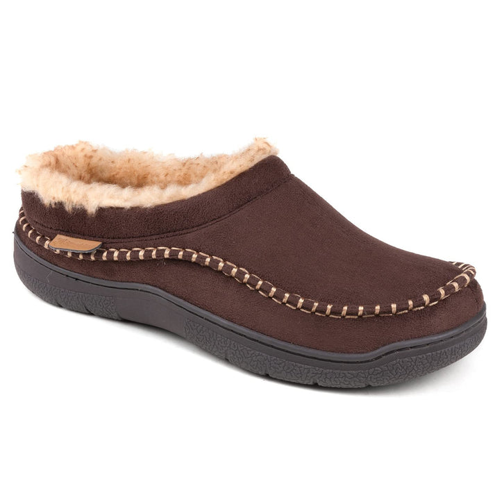 π₯π Hot Sale! Limited Stock! πππ₯Men's Daily Non-Slip Warm Plush Wide Toe Slip-On Loafers Slippers