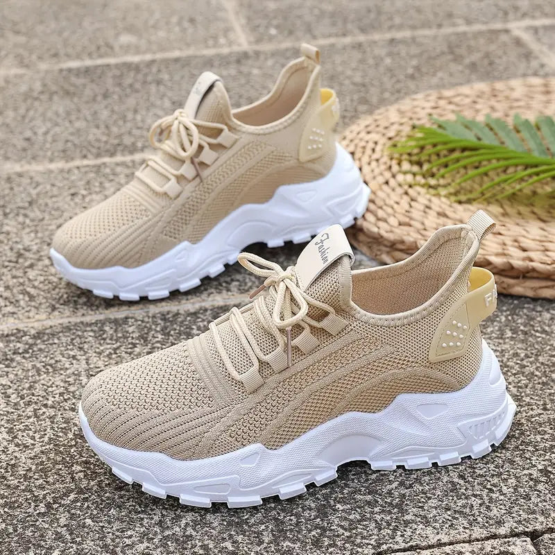 🔥Last Day 45% OFF - Women's Comfortable Sneakers, Breathable Walking Shoes for All Season