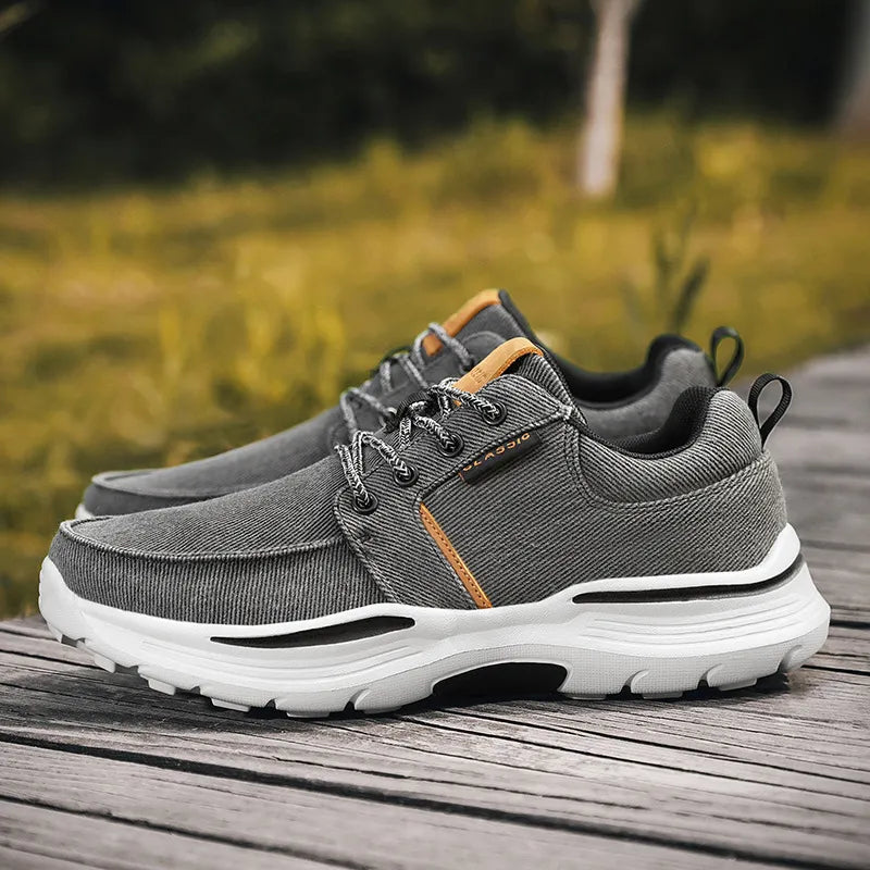Men's Orthopedic Canvas Shoes – Lightweight, Supportive & Perfect for Outdoors