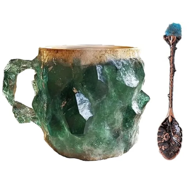 π Last day 50% OFF -2024 New Mineral Crystal Coffee Mugs