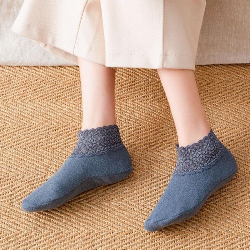๐ฅ Autumn and Winter New Fashion Lace Warmer Socks(One size fit all)