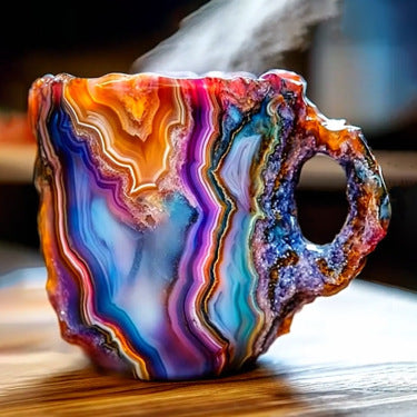 π Last day 50% OFF -2024 New Mineral Crystal Coffee Mugs