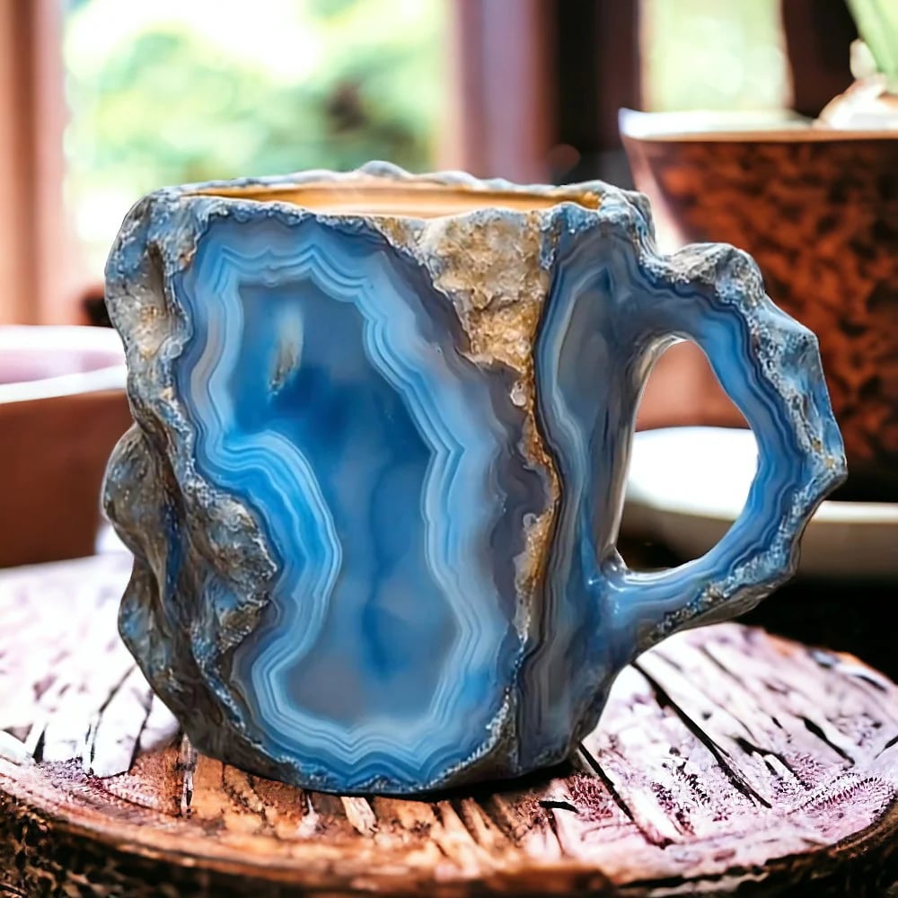 π Last day 50% OFF -2024 New Mineral Crystal Coffee Mugs