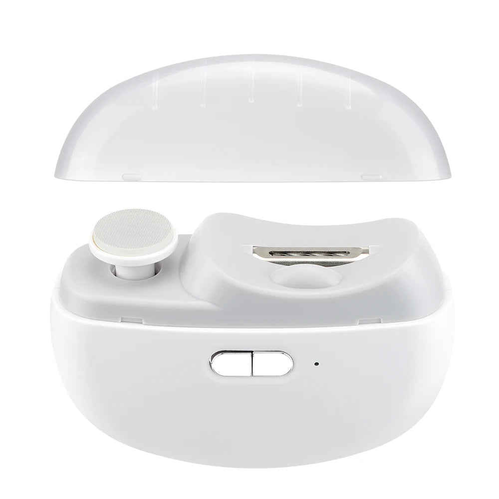 Perfect for All Ages 👵👶 3-in-1 Automatic Electric Nail Clipper with Polishing - 🌟Safe & Convenient🌟