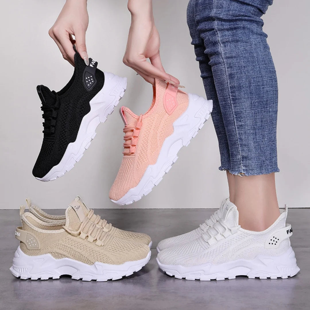 🔥Last Day 45% OFF - Women's Comfortable Sneakers, Breathable Walking Shoes for All Season
