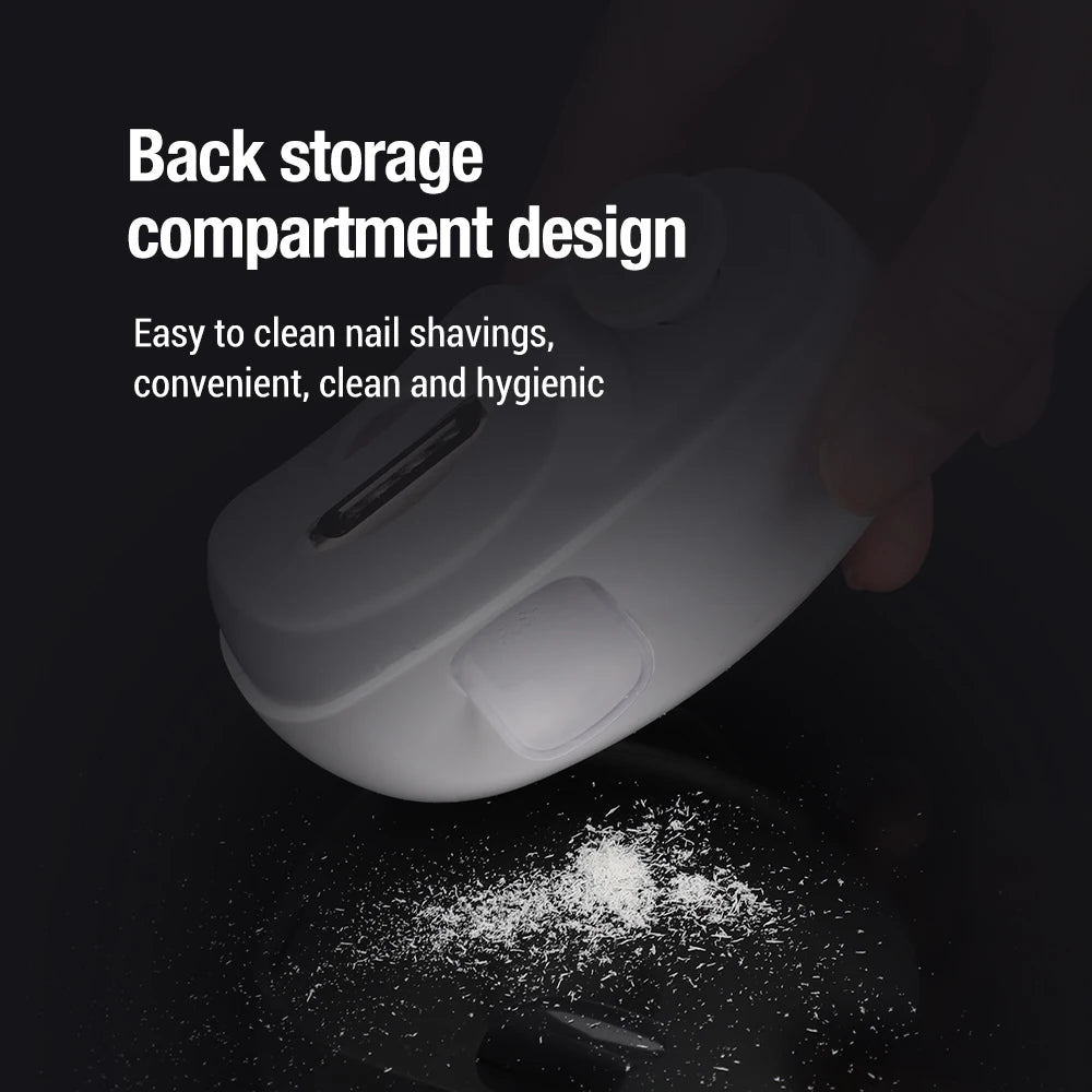 Perfect for All Ages 👵👶 3-in-1 Automatic Electric Nail Clipper with Polishing - 🌟Safe & Convenient🌟