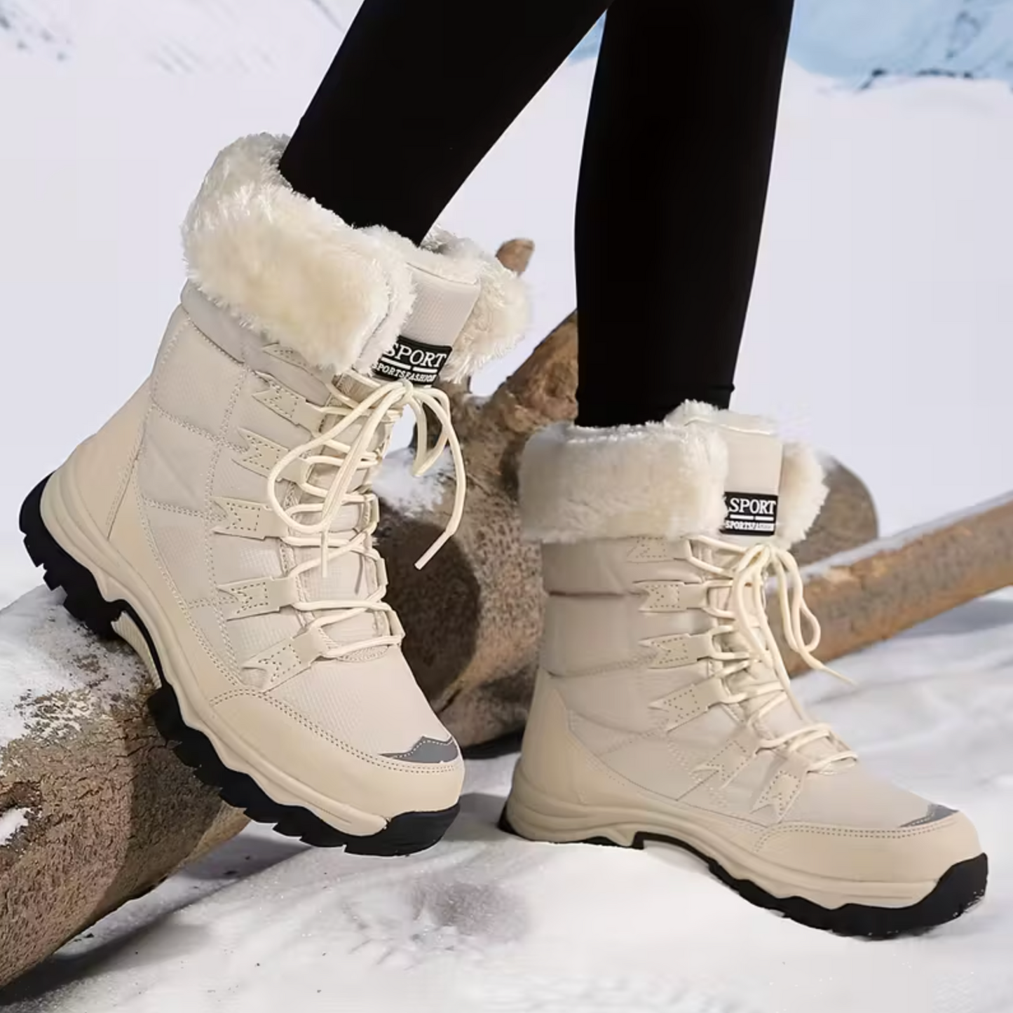 2026 WarmStep™ Women’s Waterproof Winter Boots – Ultra Warm, Non-Slip Support