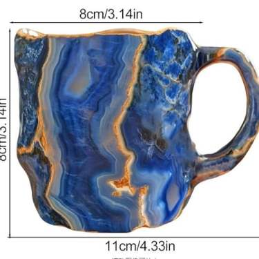 π Last day 50% OFF -2024 New Mineral Crystal Coffee Mugs
