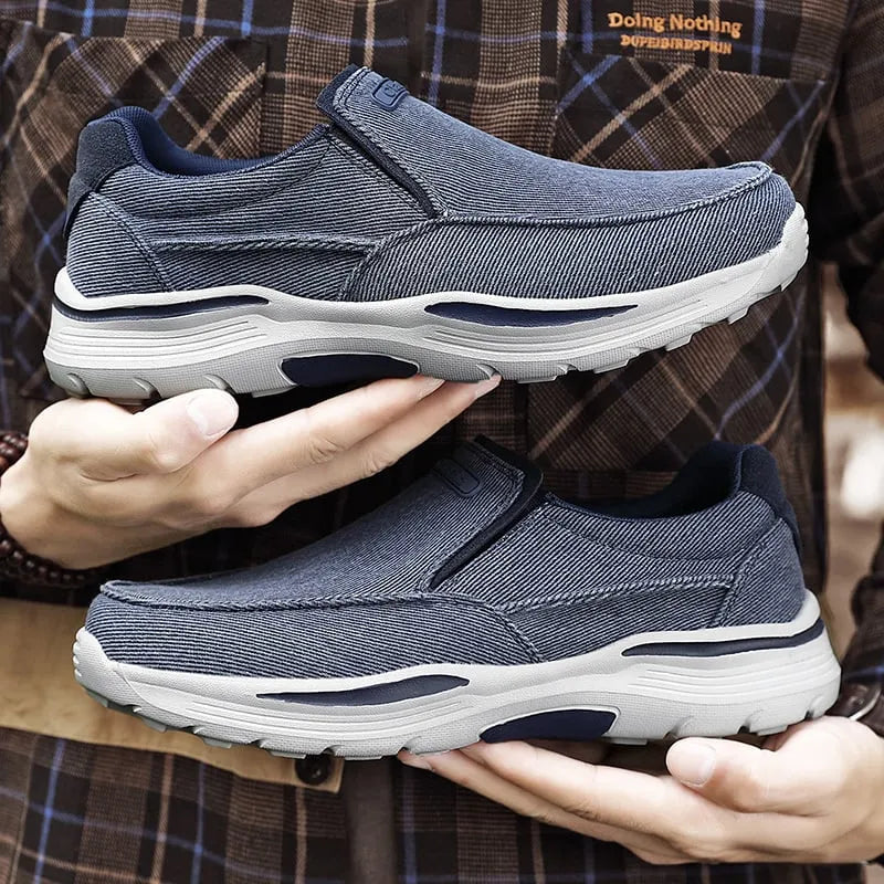 Men's Orthopedic Canvas Shoes – Lightweight, Supportive & Perfect for Outdoors
