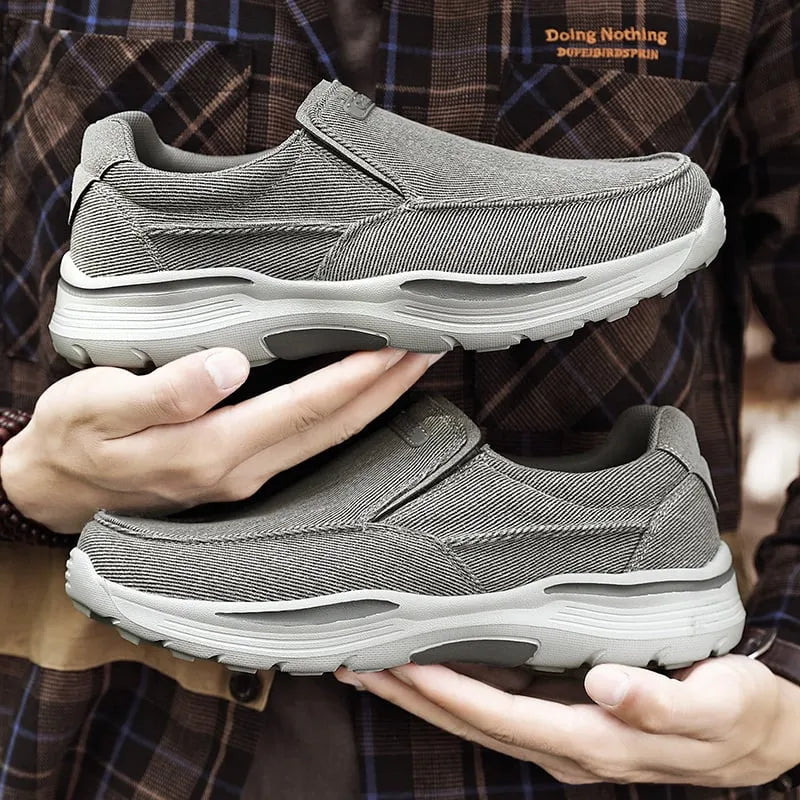 Men's Orthopedic Canvas Shoes – Lightweight, Supportive & Perfect for Outdoors