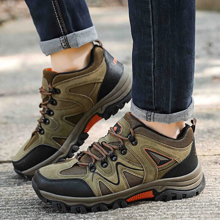 🔥Last Day 50% OFF🔥2023 Men's Comfy Arch Support Waterproof Lightweight Hiking Orthopedic Shoes