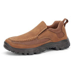 🔥On This Week SALE OFF 50%🔥2023 Men's Genuine Leather Orthopedic Walking Shoes, Lightweight Breathable Slip-On Sneakers