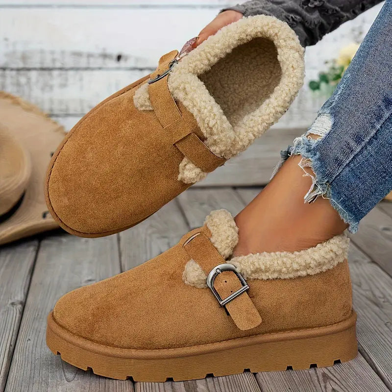 CozyStep™ Plush Winter Loafers – Warmth & Orthopedic Comfort