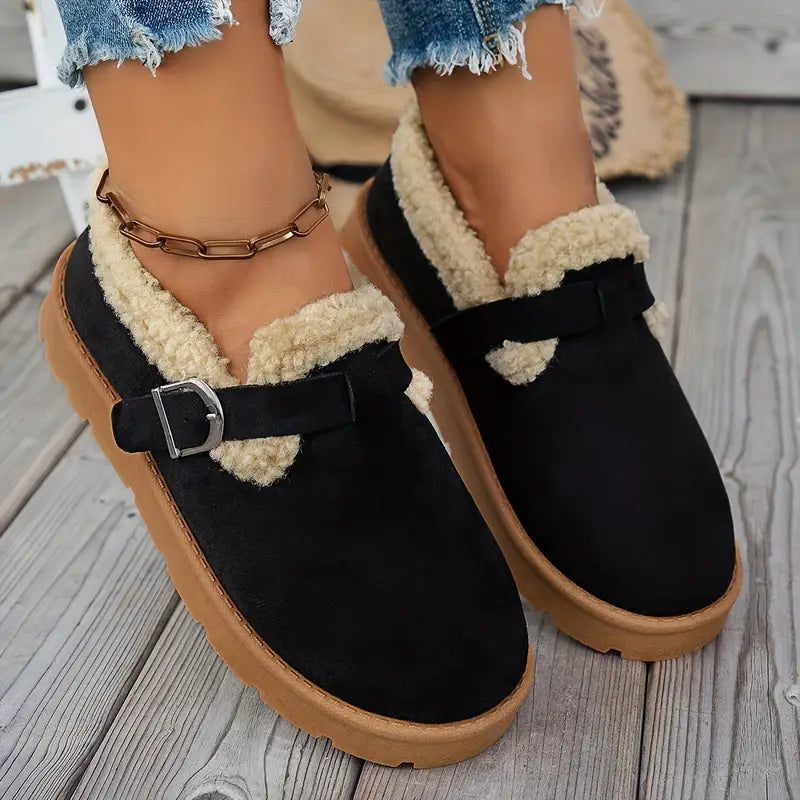 CozyStep™ Plush Winter Loafers – Warmth & Orthopedic Comfort