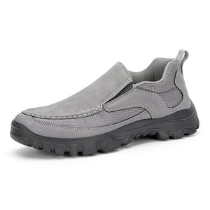 🔥On This Week SALE OFF 50%🔥2023 Men's Genuine Leather Orthopedic Walking Shoes, Lightweight Breathable Slip-On Sneakers