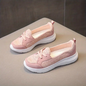 2023 Women's Orthopedic Lace Up Loafers, Thick Bottom Platform Sneakers, Lightweight Non-slip Outdoor Shoes