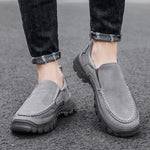 🔥On This Week SALE OFF 50%🔥2023 Men's Genuine Leather Orthopedic Walking Shoes, Lightweight Breathable Slip-On Sneakers
