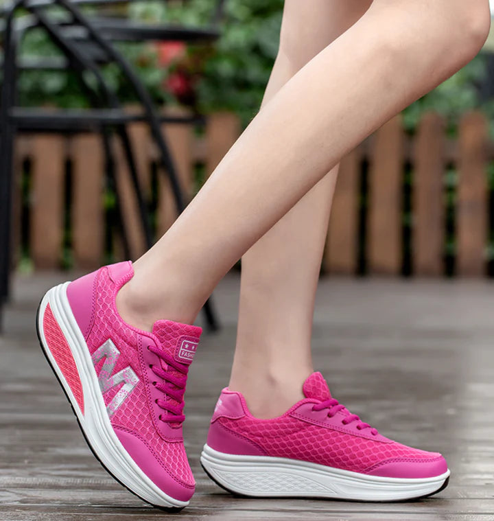 ComfortPro™ Women's Orthopedic Corrector Walking Sneakers, Comfortable Working Shoes
