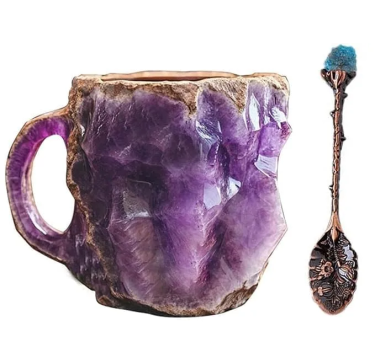 🎁 Last day 50% OFF -2024 New Mineral Crystal Coffee Mugs