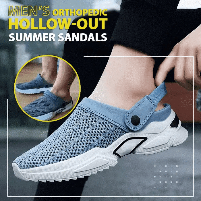 🔥Last Day 50% OFF🔥 Men’s Orthopedic Hollow-out Summer Sandals