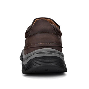 ⏰Promotion - 50% OFF🔥Men's Orthopedic Walking Shoes Genuine Leather Slip On Loafers