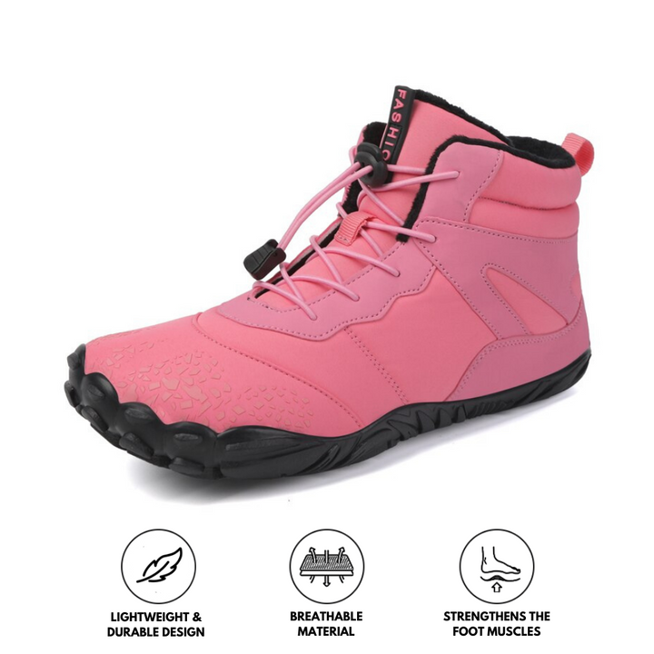 🔥Last Day 50%Off 💝2023 Orthopedic Waterproof Slip On Wear Resistance Snow Boots, High Top Plush Outdoor Ankle Boots Snow Shoes