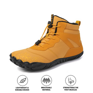 🔥Last Day 50%Off 💝2023 Orthopedic Waterproof Slip On Wear Resistance Snow Boots, High Top Plush Outdoor Ankle Boots Snow Shoes