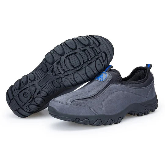 (⏰Limited Time Sale 45% OFF) Men's Orthopedic Slip-On Shoes, Lightweight Comfortable Wide Toe Walking Shoes