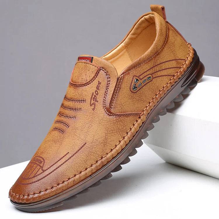 🔥Last Day 50% OFF🔥Men's Casual Fashionable Soft-sole Leather Shoes
