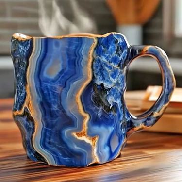 🎁 Last day 50% OFF -2024 New Mineral Crystal Coffee Mugs