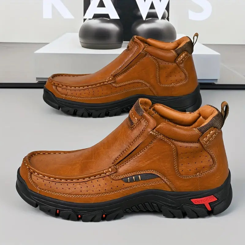 EaseStep™ Waterproof Non-Slip Ankle Boots – Soft Comfort & Orthopedic Support