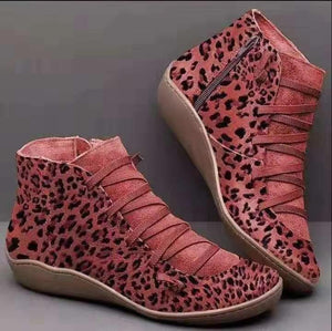 🔥Last Day Promotion 50% OFF - Comfortable Leather Arch Support Boots