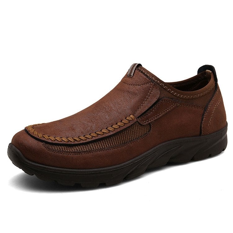 Men's Casual Breathable Loafers, Orthopedic Slip-on Shoes